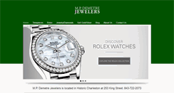 Desktop Screenshot of demetrejewelers.com